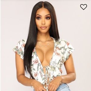 Talk Flowers To Me Floral Top